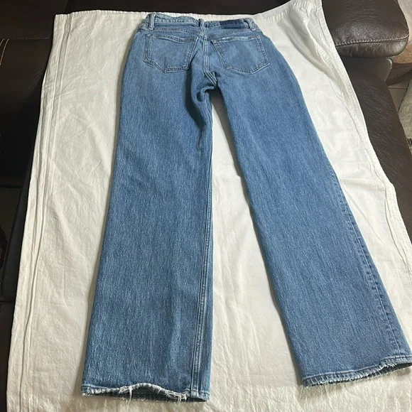 Abercrombie & Fitch Curve Love High Rise ‘90s Relaxed Jeans Size 25 - Picture 5 of 10